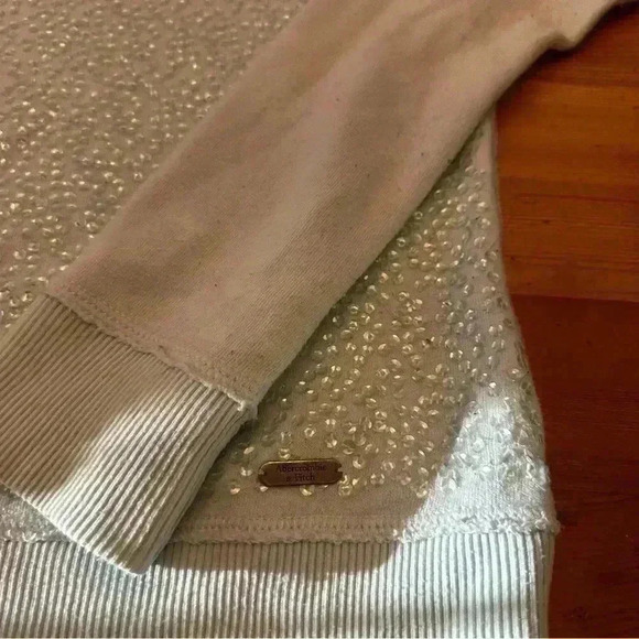 Abercrombie & fitch sequin sweatshirt women L - Picture 10 of 13